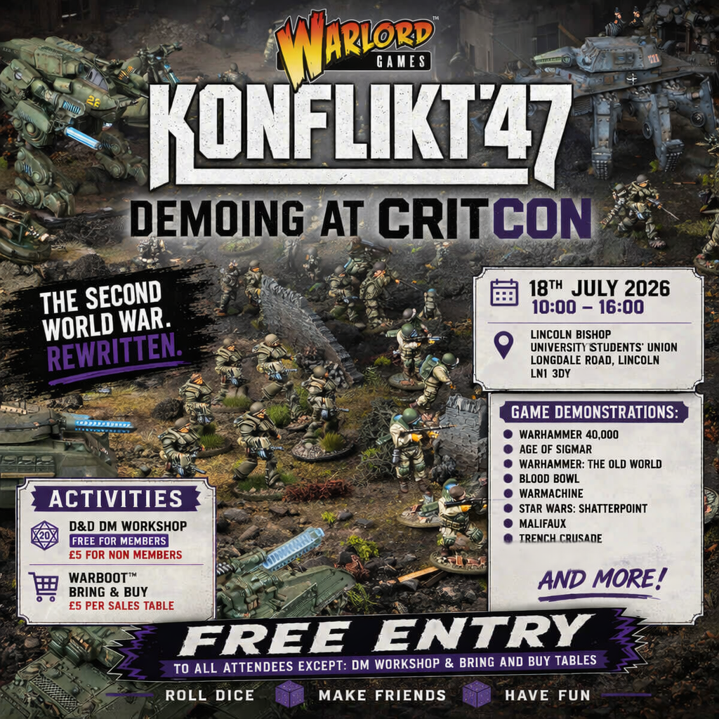 Warlord Games at CritCon
